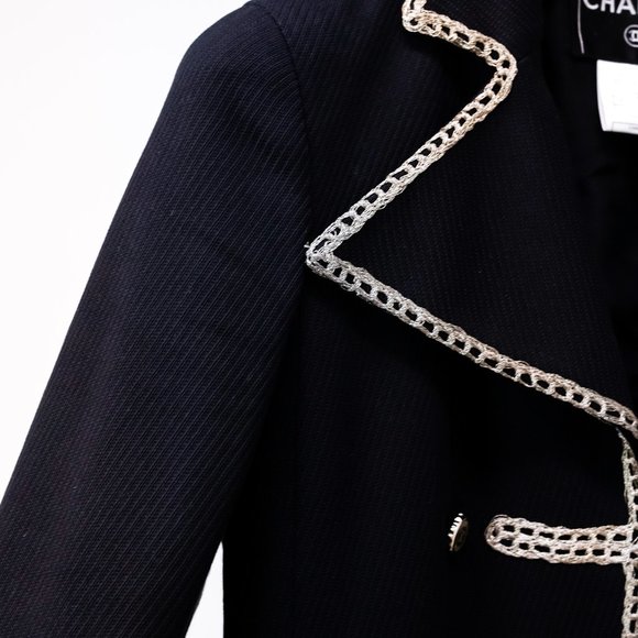 Chanel Spring 06 Chain Embroidered Nautical Jacket - Picture 5 of 15